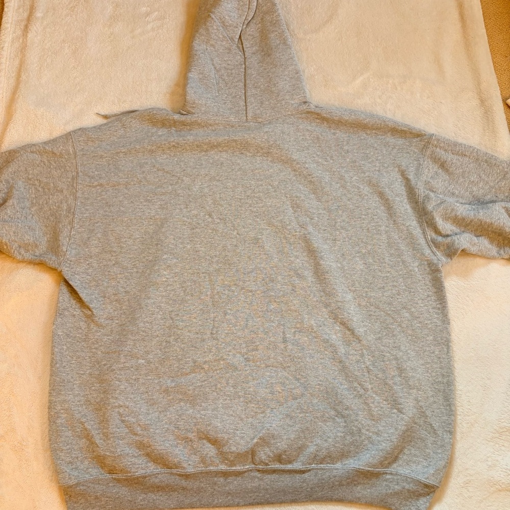 NFL Team Apparel NWT Pittsburgh Steelers Gray Pullover Hoodie Sweatshirt Sz 2XL - Picture 10 of 11
